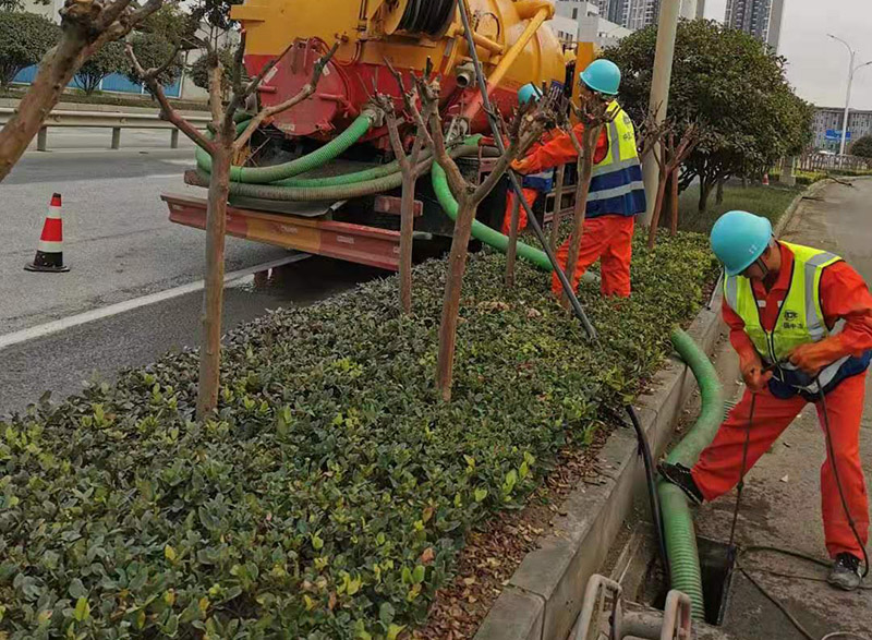甘德市政管道清淤